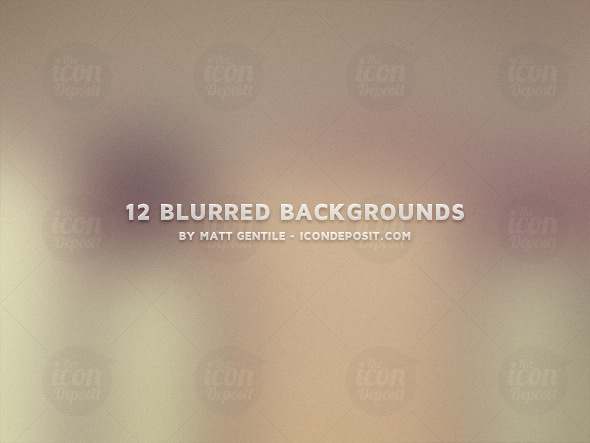 Blurred Backgrounds in PSD, JPG
