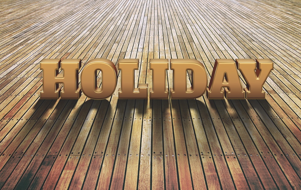 Holiday Text Style PSD