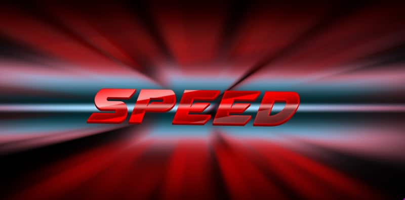 Speed Text Effect PSD