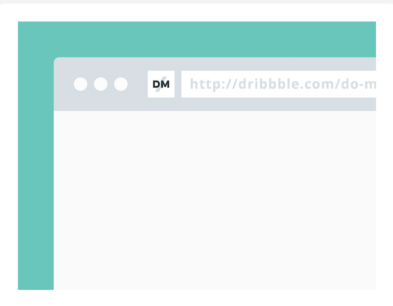 Minimal Browser PSD Template