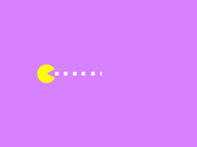 Animated Pacman Loading