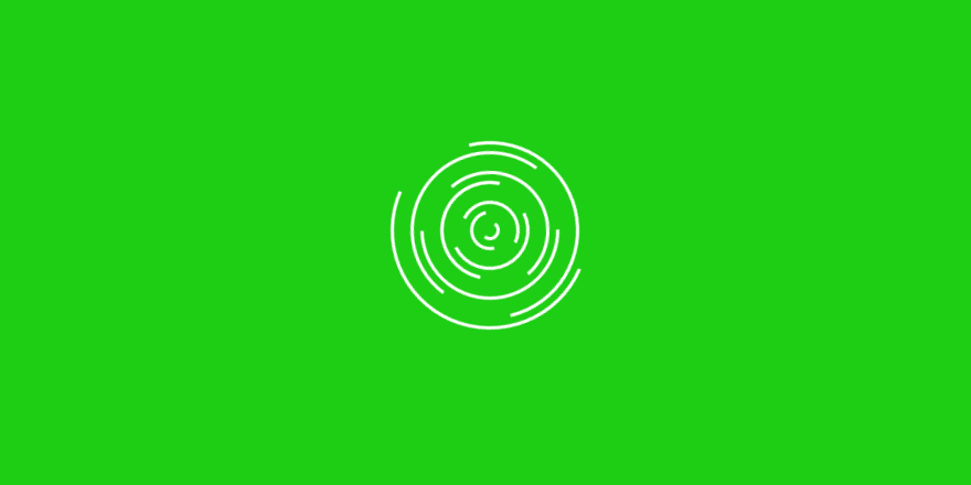 Out of Sync Line Circular Spinner Loading Animation