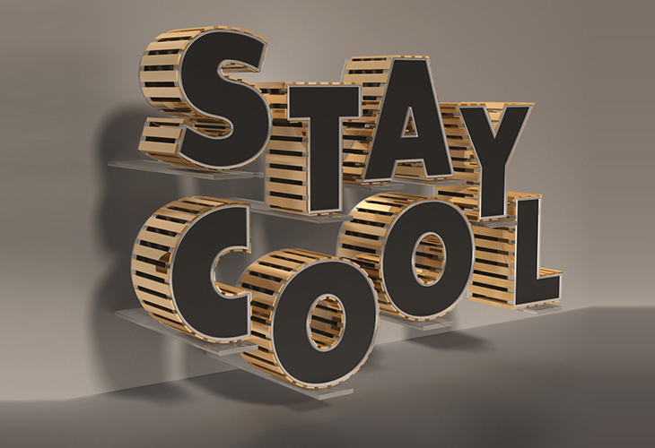 How to Create a Stylish Black and Gold 3D Text Effect in Photoshop