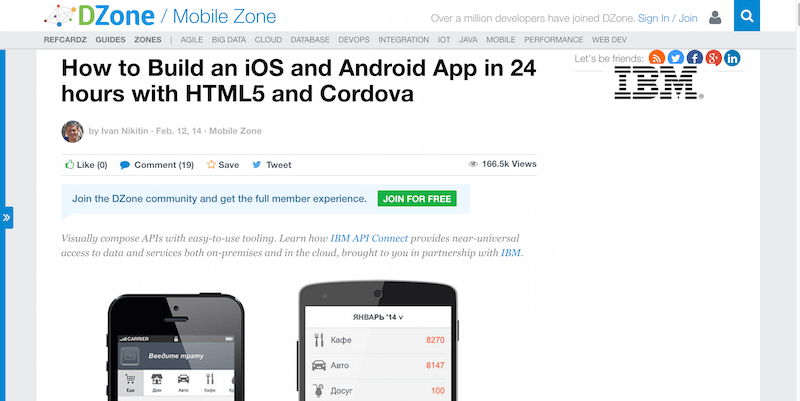 How to Build an iOS and Android App in 24 hours with HTML5 and Cordova