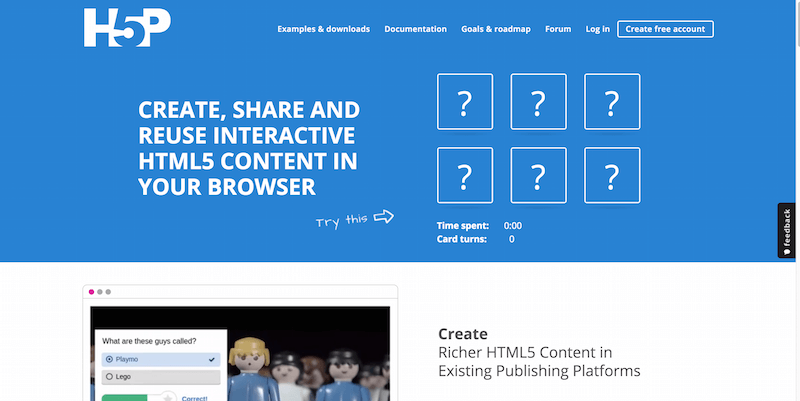 Create and Share Rich HTML5 Content and Applications