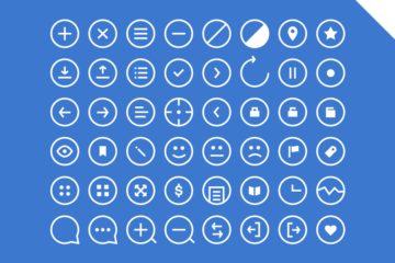 48 Essential Rounded Icons