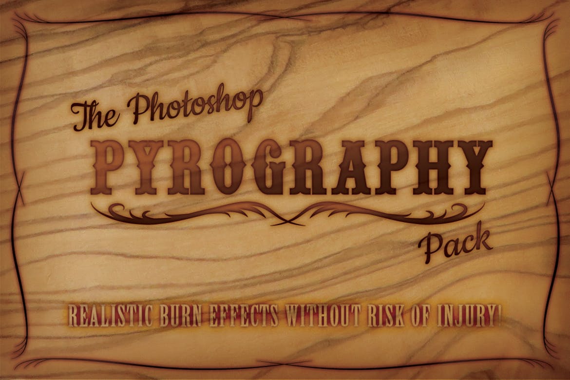 Photoshop Pyrography 
