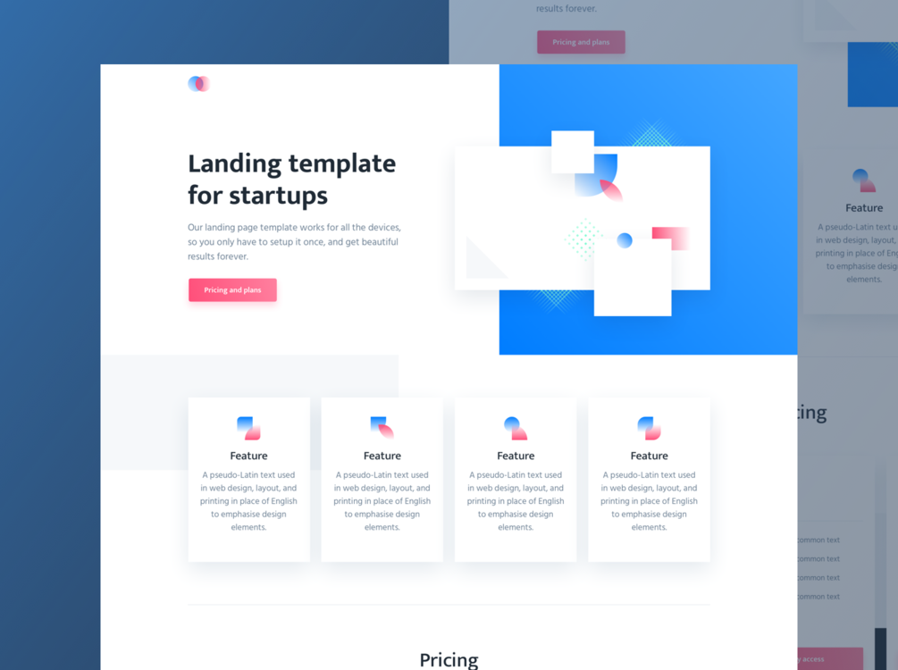 Free Agnes Landing Page Template for Startups
