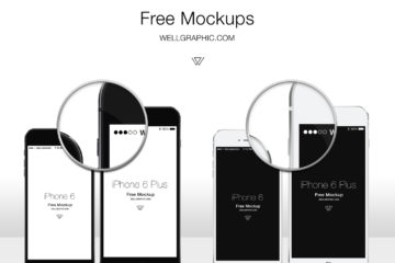 Apple iPhone 6 and iPhone 6 Plus Mockups