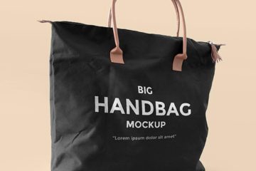 Big Handbag Mockup