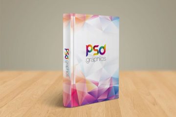 Book Cover Template Mockup