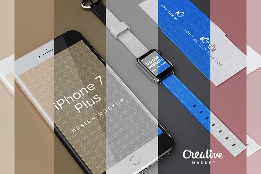 Branding Design iPhone Mockup