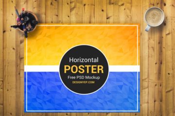 Horizontal Poster Mockup