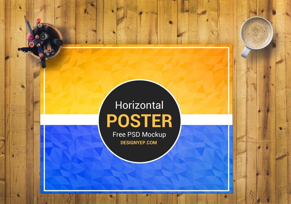 Horizontal Poster Mockup