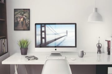 iMac Home Office Mockup