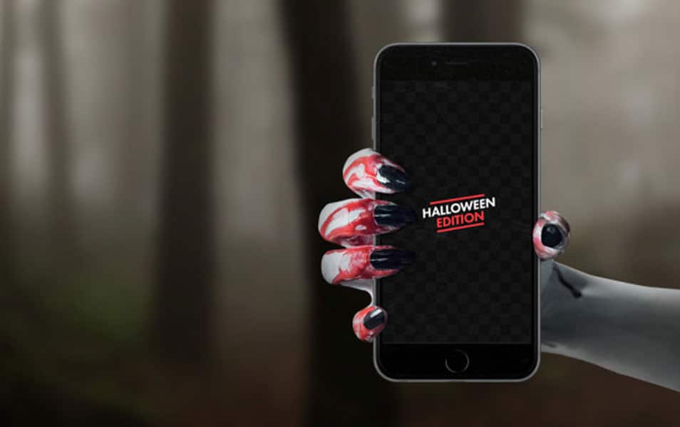 Halloween iPhone 6s Mockup