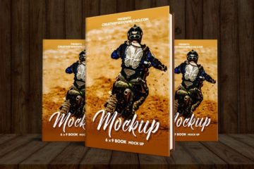 Premium Book Cover Mockup