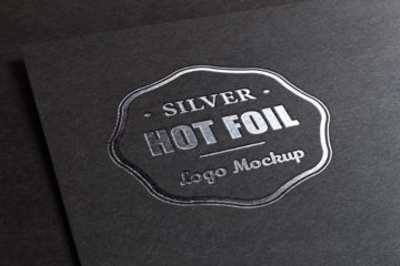 Stamping Logo Mockup