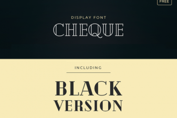 Cheque Font