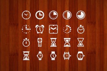 Clocks and Watches Icons