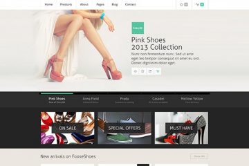 eCommerce PSD Template