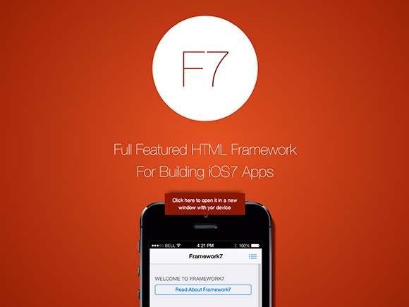 Framework7 for iOS7 Apps