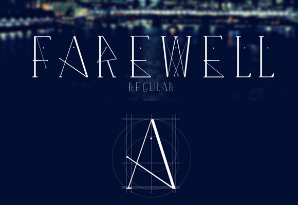 Farewell Regular Font