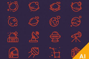16 Space Icons