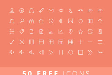 50 Stroke Icons