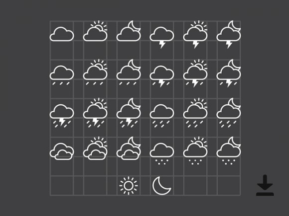 26 Weather Icons