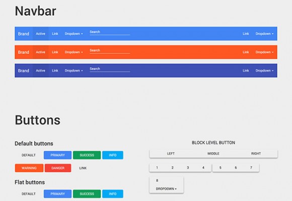 Google Material Design for Bootstrap