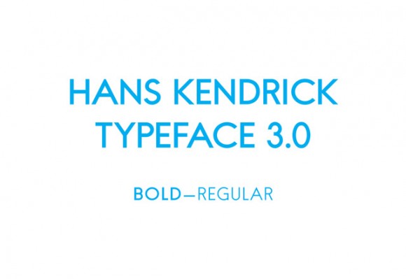 Hans Kendrick Regular Font