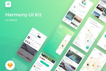 Download Free Harmony Sketch UI Kit
