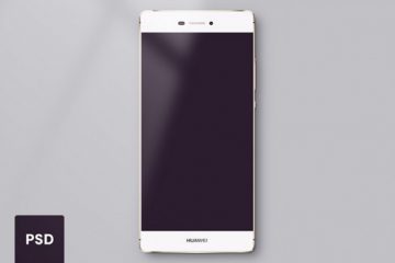 Huawei P8 Mockup