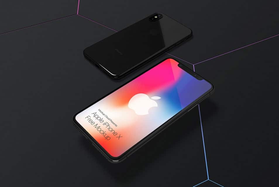 Front iPhone X Mockup