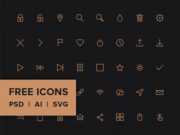 40 Tiny Icons