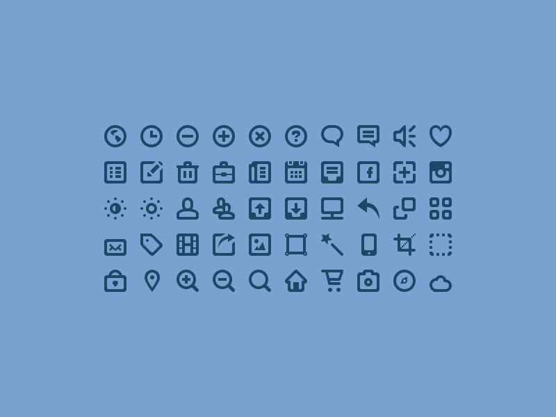 Mini Icons Set