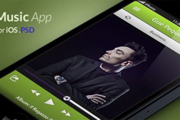 iOS Music App Concept