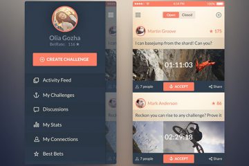 iOS7 Challenge App Concept