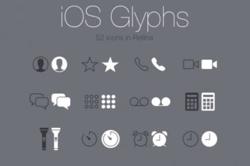  iOS7 Glyphs