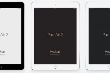 iPad Air 2 Mockups