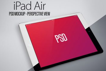 iPad Air Mockup