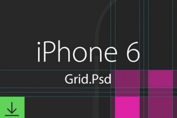 iPhone 6 Grid Template