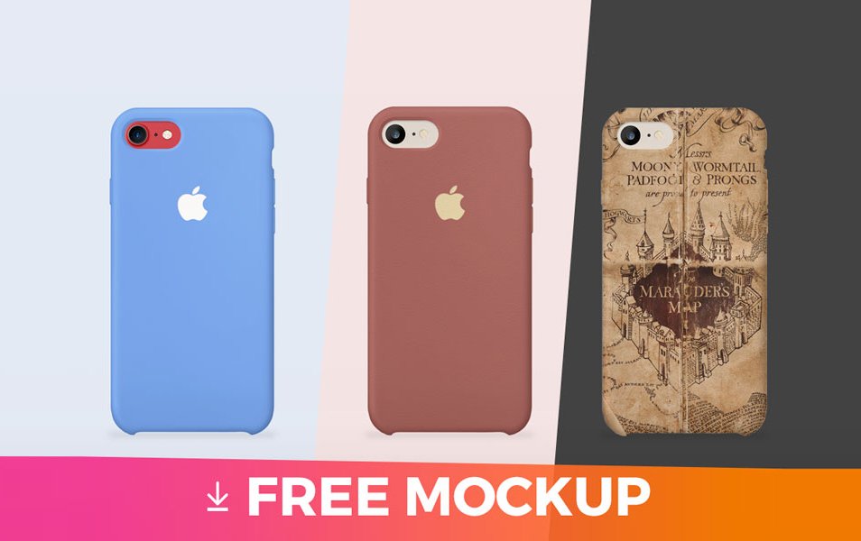 iPhone Cover Mockup
