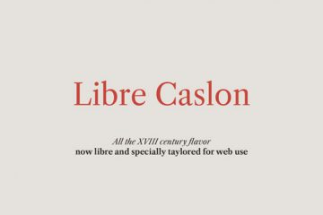 Libre Caslon Font