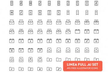 Linea Full Icon Set
