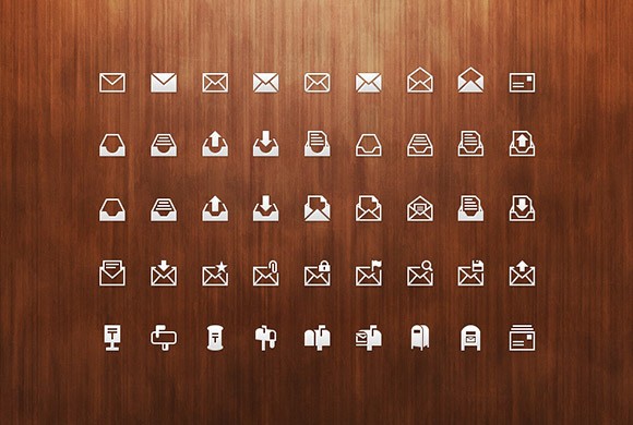 45 Mail Icons