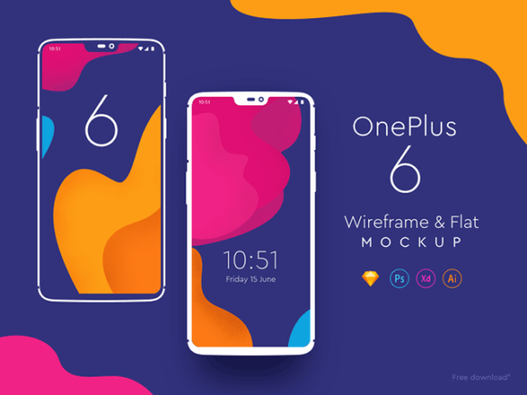 Download For Free One Plus 6 Mockups