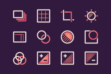 Free Photo Icons Set for Sketch