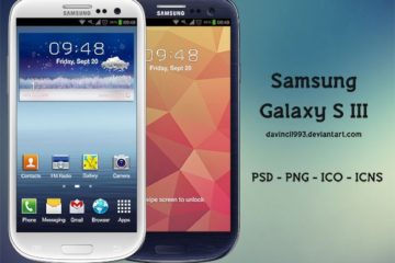 Samsung Galaxy S III Mockup